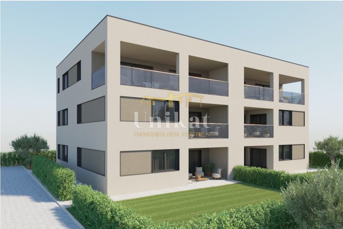 Drei-Zimmer-Wohnung (3SZ) 700 m vom Meer